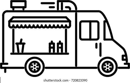 Food Trucks Icon Stock Vectors Images Vector Art