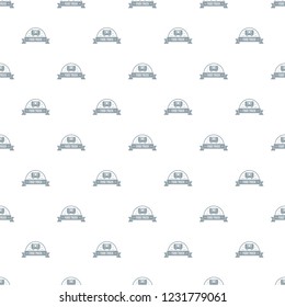 Food truck pattern vector seamless repeat for any web design