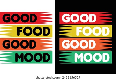 Food T-shirt Designs Vector Graphic designs