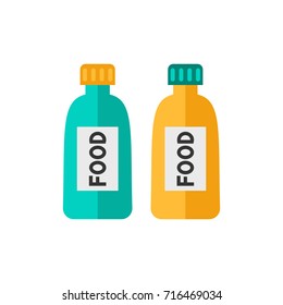 Food in tubes icon