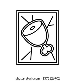 Food vacuum bag icon