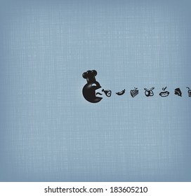 Food. Vector format