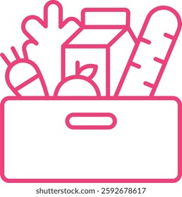 Food vector icon. Can be used for printing, mobile and web applications.
