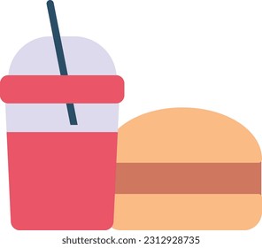 Food Vector Icon Flat Style