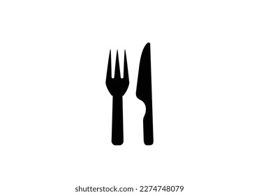 food vector icon on white background.