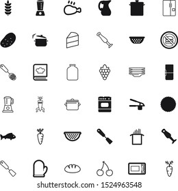 food vector icon set such as: cereal, leg, business, biology, vine, vineyard, fitness, potatoes, protective, one, book, can, holiday, evolution, baking, ocean, rye, long, icons, cuisine, image