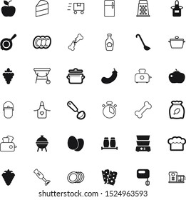 food vector icon set such as: abstract, campfire, dishes, new, boiler, apple, bottle, chicken, agriculture, cooker, cold, grater, tasty, sharp, blue, raw, bakery, mobile, cornflakes, pet, dieting
