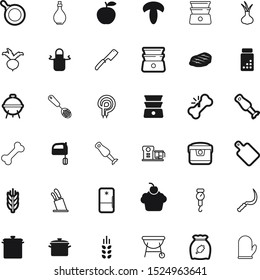 food vector icon set such as: scales, blood, pharmaceutical, illness, bib, baking, fiber, shallot, stove, vials, wood, measure, herbs, decoration, container, board, cooler, retro, slice, beef, cream
