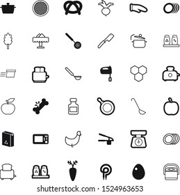 food vector icon set such as: potholder, medicine, protection, balance, tablet, celebration, milk, protein, shadow, outline, garlic, scale, outdoor, pharmaceutical, packaging, sifter, pictogram, new