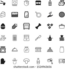 food vector icon set such as: icons, cloche, pharmaceutical, plate, marketing, sieve, abstract, box, cake, spike, hot, puppy, worker, saucepan, buy, dieting, mustard, storefront, care, water, kiosk