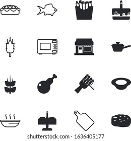 food vector icon set such as: graphic, dining, roof, barley, animal, italy, decoration, oven, granary, iron, poultry, house, pattern, birthday, chocolate, aquarium, garage, beef, ocean, decorative