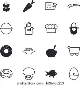 food vector icon set such as: numeral, garden, gourmet, cup, sea, shopping, animal, detox, berry, fishing, style, freshness, sale, health, supermarket, farm, spica, steel, cutlery, pasta, kitchener