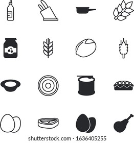 food vector icon set such as: bodybuilding, weight, stove, barbecue, electric, banquet, bone, rice, control, calorie, apple, chop, steroids, silhouette, water, appliance, touch, nest, snack, home