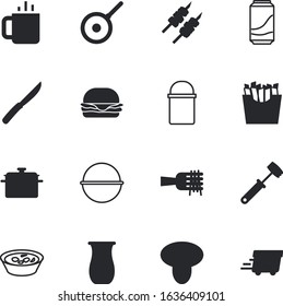 food vector icon set such as: speed, edible, trip, lifestyle, clay, break, cheese, landscape, witchcraft, morning, barbecue, pepper, ceramic, pots, vegetable, gardening, mutton, herbal, transport