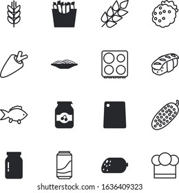 food vector icon set such as: lemonade, bowl, fries, slice, jelly, profession, fizzy, soft, maki, fat, isometric, colorful, asia, whole, sashimi, glassware, gold, grilled, cafe, sauce, cotton, tool