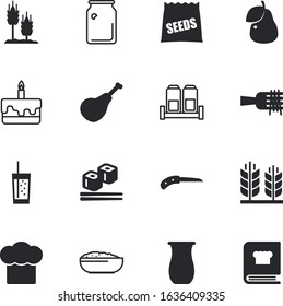 food vector icon set such as: thin, beans, bbq, meat, crockery, book, water, beef, template, filled, card, costume, clay, pasta, herb, drinks, wedding, fruit, decorative, concept, ham, metal, italy