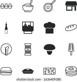 food vector icon set such as: cut, drawing, whisky, uniform, style, costume, line, vegetable, San Francisco, elements, sauces, pepper, cake, steel, root, bun, broken, building, honey, savory
