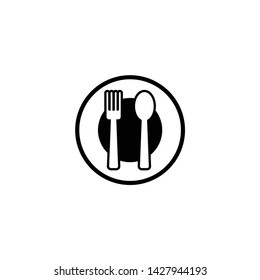 Food vector icon simple and modern flat symbol for web site, mobile, logo, app, UI. Food icon vector illustration, EPS10.