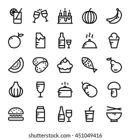 Food Vector Icons 1