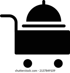 food vector illustration isolated on a transparent background. glyph vector icons for concept or web graphics.