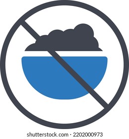 ilustración de food Vector en un fondo transparente. Símbolos de calidad superior. Iconos vectoriales de glifos para diseño de conceptos y gráficos. 


