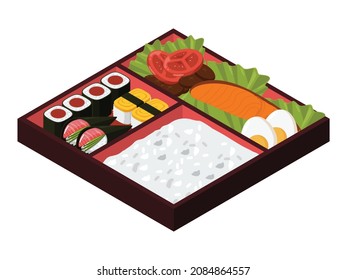 Food in Vector (Isometric 3)