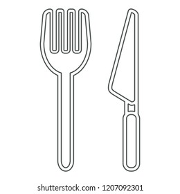 Food vector line icon