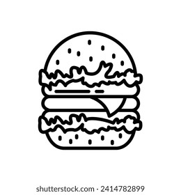 Food Vector Line Icon Design