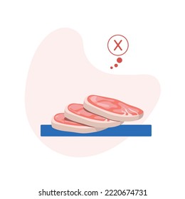 vector de alimentos con arte de encuentro