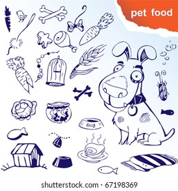 food - vector set
