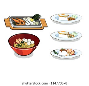 Food in Vector Style