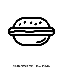 food vector thin line icon