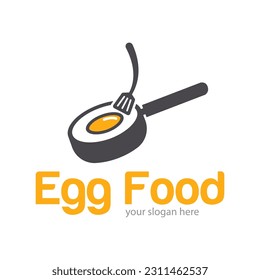 Food Vegan Logo Design Illustration