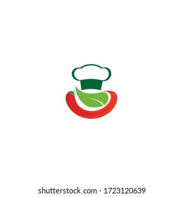 food vegetarian icon logo vectors template illustrations design