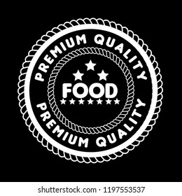 Food vintage premium quality