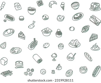food wallpaper illustration color shadow