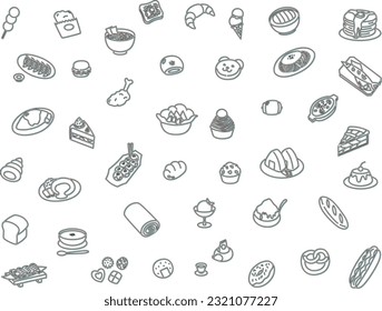 food wallpaper illustration color shadow light blue