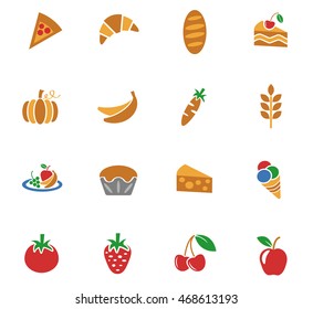 food web icons for user interface design