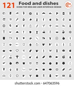 food web icons for user interface design