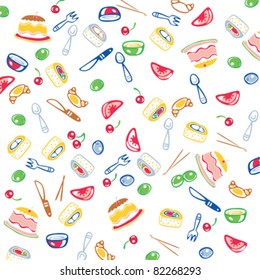 food-dishes pattern