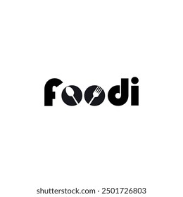 Foodie Logo Vector Stock Illustrations.