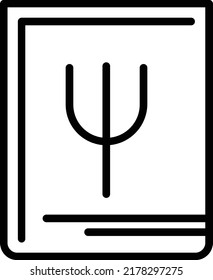 Foodie Vector Line Icon Design