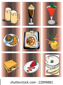'foods and drinks'