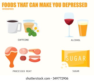 FOODS THAT CAN MAKE YOU DEPRESSED