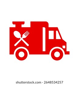Food-Truck Icons illustration vector flat style