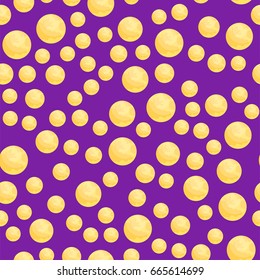 Fool moon seamless pattern colorful background cartoon style night sky wallpaper texture vector illustration.