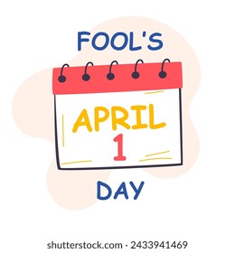 Fool's Day. 1 April. Laughter. Objects for a prank.