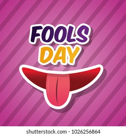 fools day card celebration