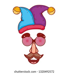 fools day custome face accessories