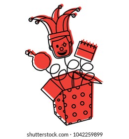 fools day greeting card
